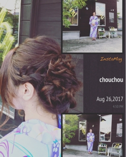 浴衣着付け&ヘアーアレンジ